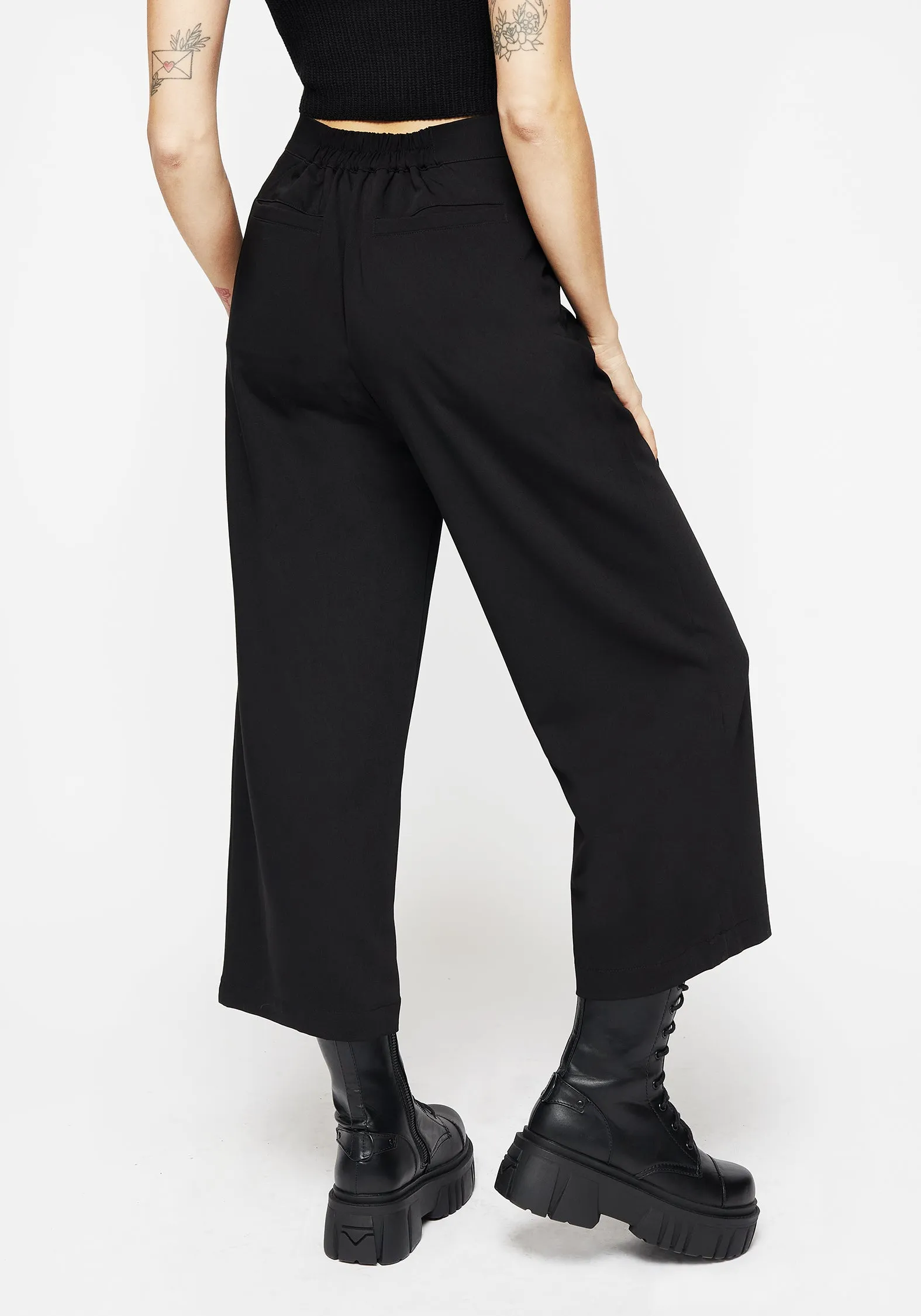 Eustacia Wide Leg Culotte Trousers Training Wear