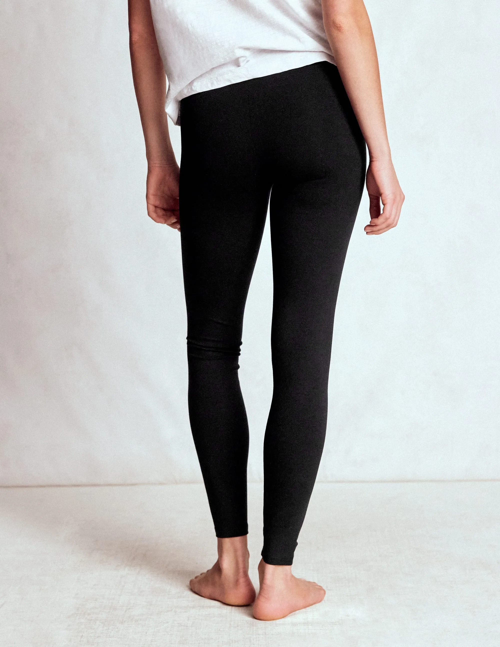 Quick Access Perfect Layer High Rise Jersey Leggings-Black