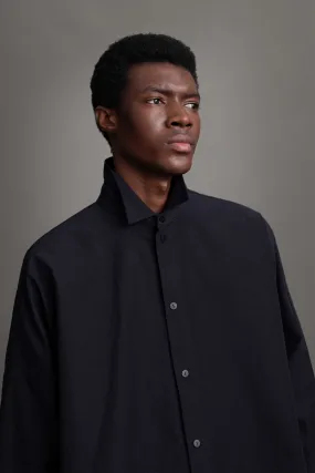 THE FARRIER SHIRT / STRUCTURED COTTON INK Breathable Underarm Vents
