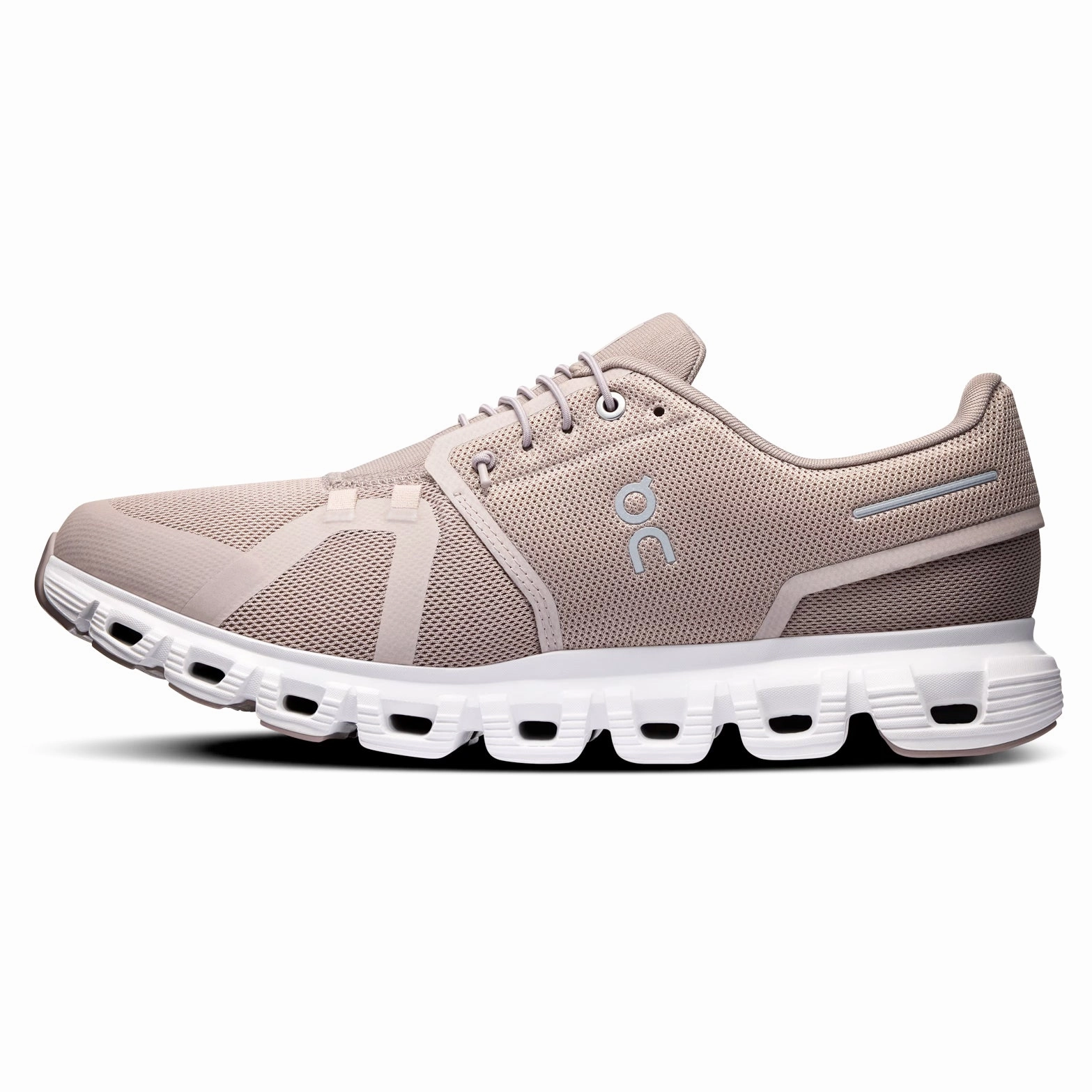 Men's Cloud 6 Fog / White running on uphill shoes low - profile shoes