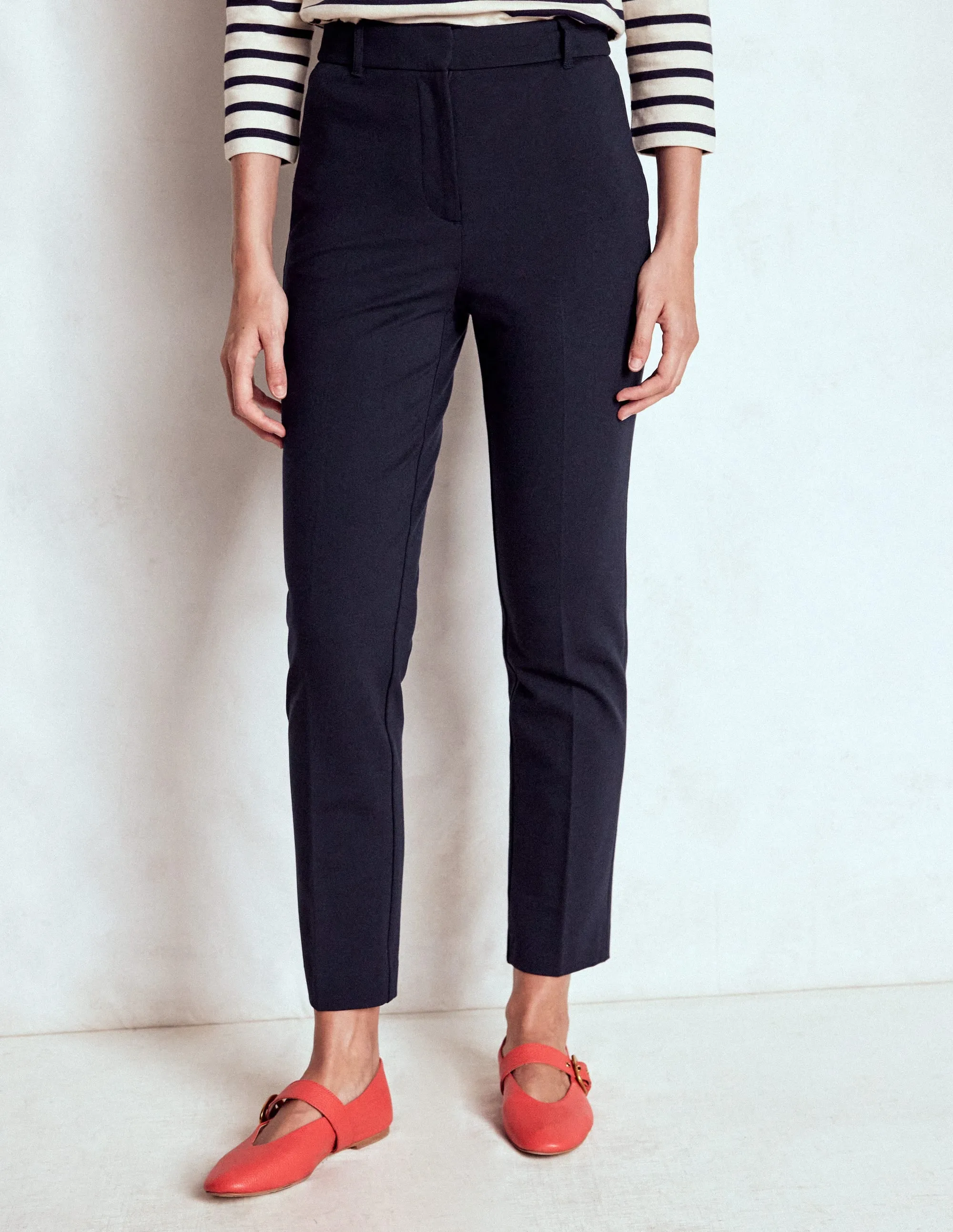 Move Friendly RuggedDurability Highgate Ponte Trousers-Navy