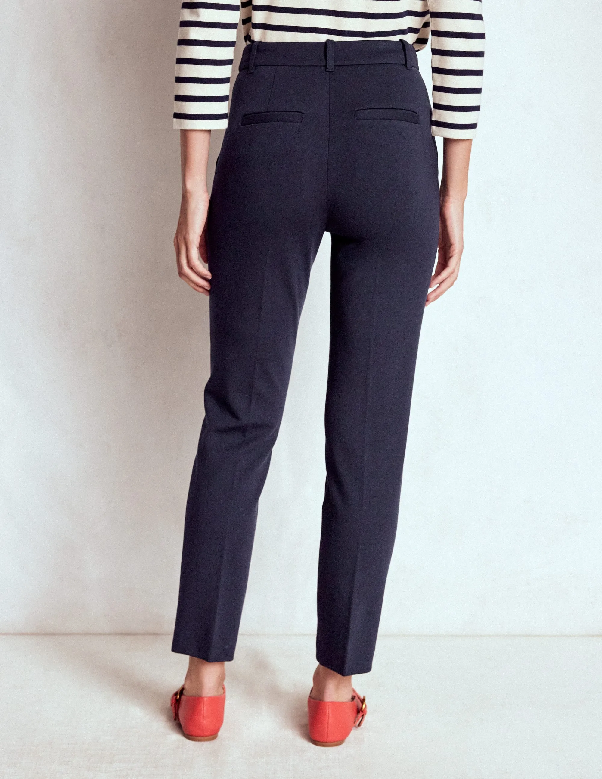 Seamless Comfort Highgate Ponte Trousers-Navy