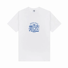 Relaxed Torso Fit Other Side Store 'Pasta Pals' Tee - White