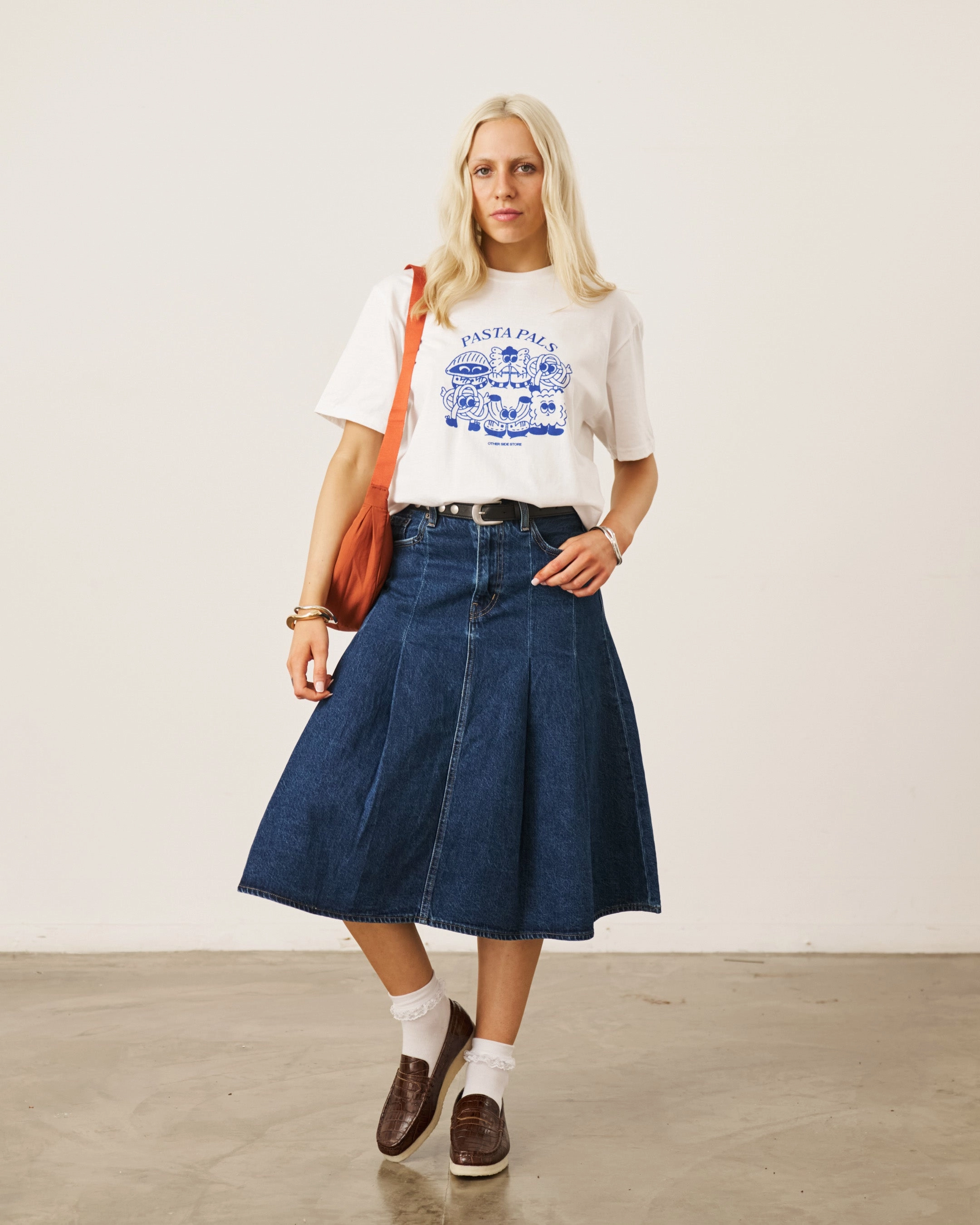 Other Side Store 'Pasta Pals' Tee - White Valentine's Day