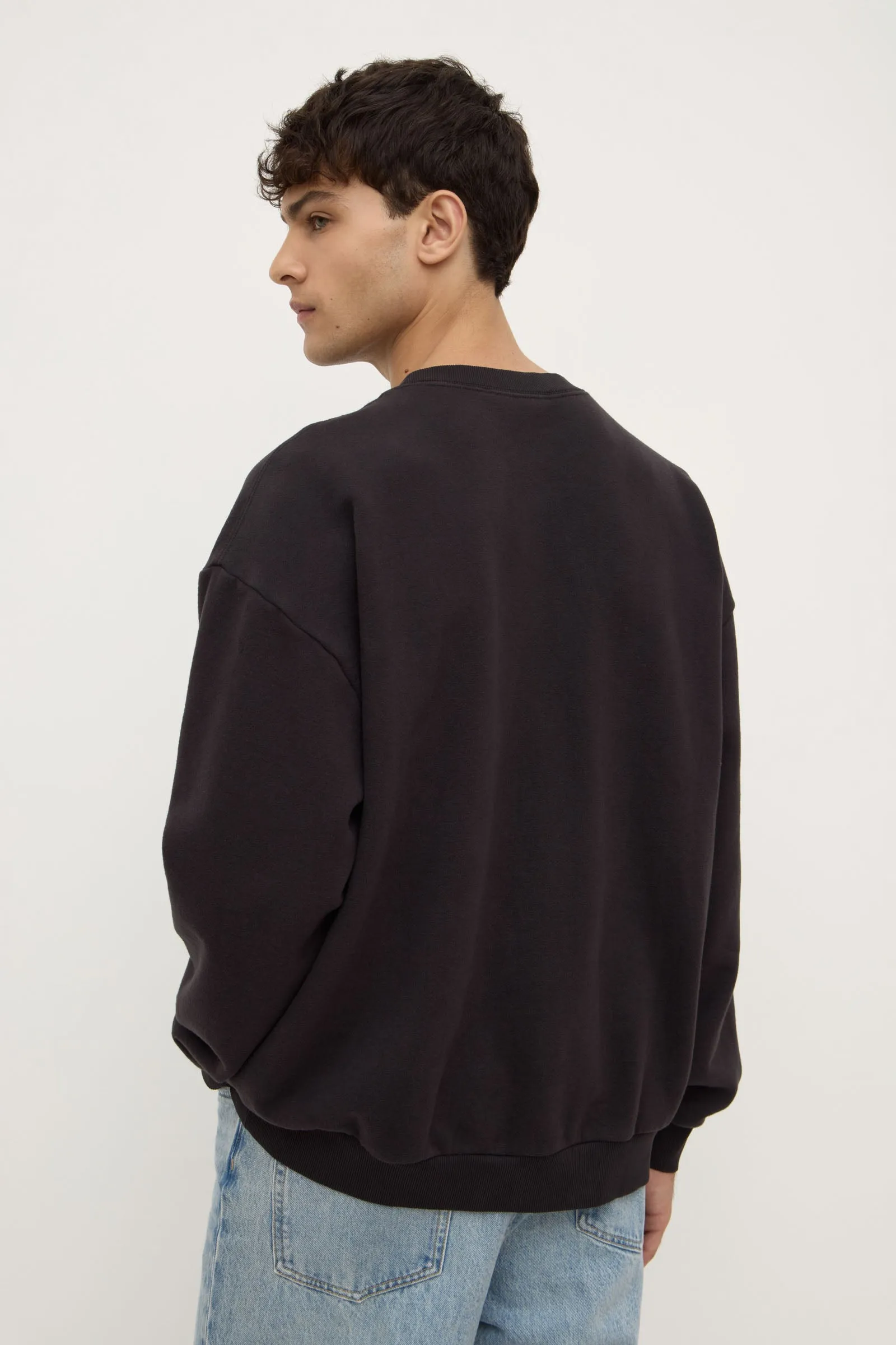 Hudson Relaxed Crew Neck Comfort Knit Piece