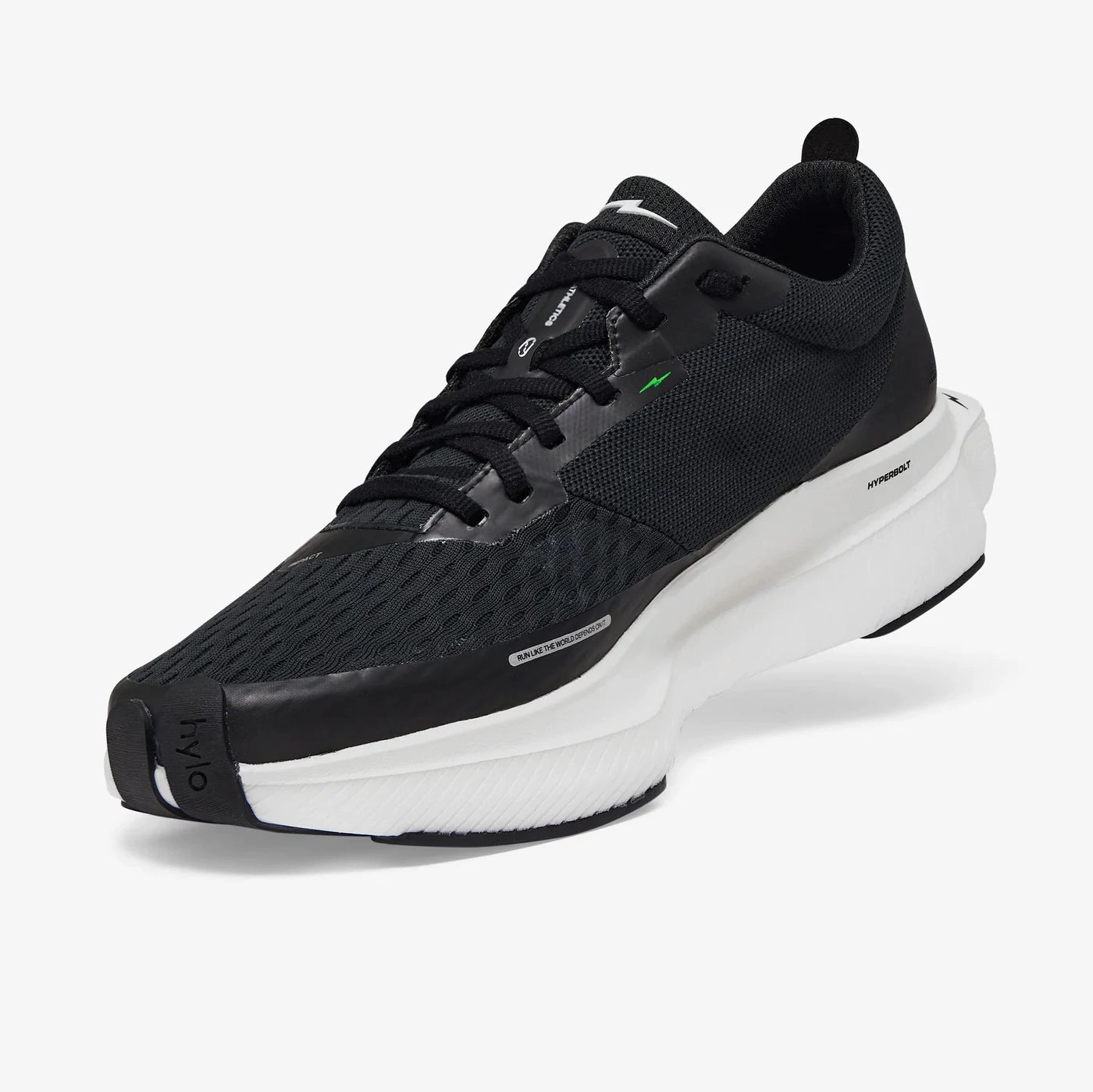 Hylo Impact Running Shoes Black / White marathon runner