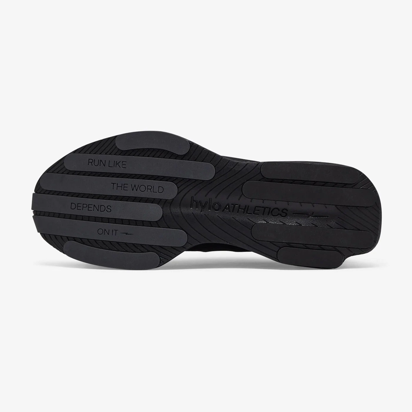 moon - design shoes Impact Absorption Layer Hylo Impact Running Shoes Triple Black