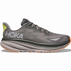 Men's Clifton 9 GORE-TEX Running Shoes Asphalt Grey / Gravel modern - brand shoes