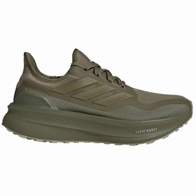 Stable Grip Design Ventilated Toe Box Men's Ultraboost 5 GORE-TEX Running Shoes Olive Strata / Silver Pebble