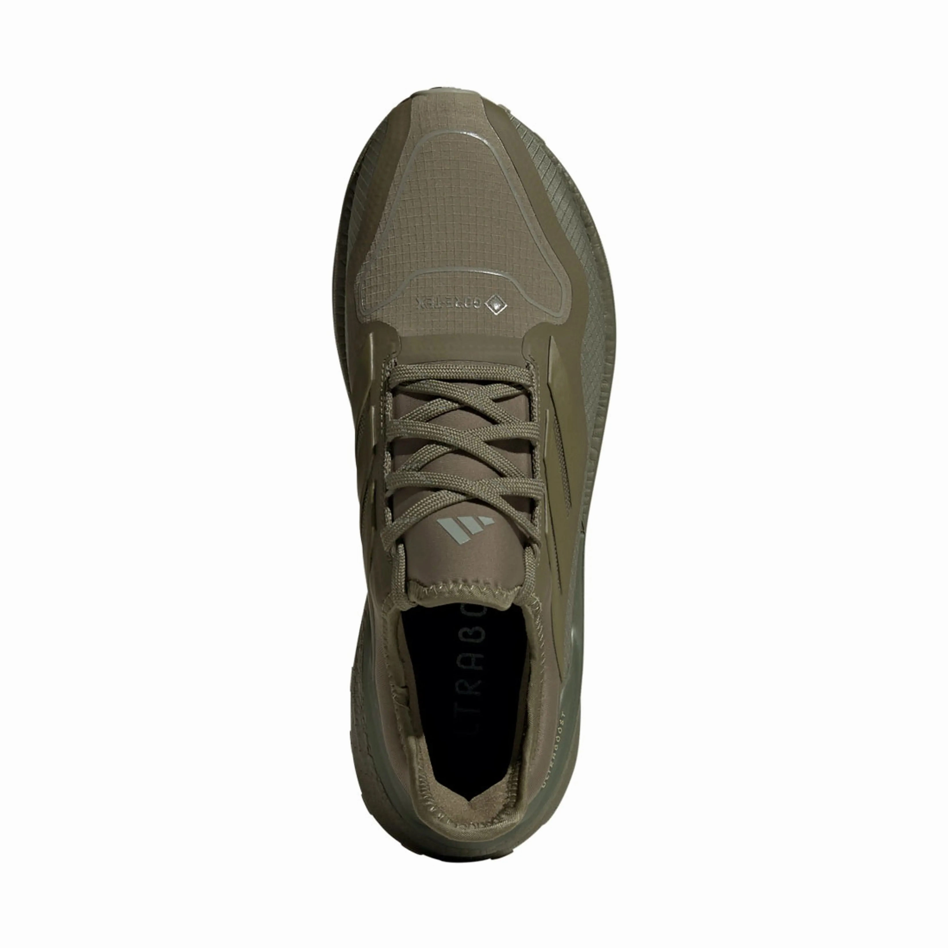 Men's Ultraboost 5 GORE-TEX Running Shoes Olive Strata / Silver Pebble herringbone - design shoes Rolling Motion Guidance