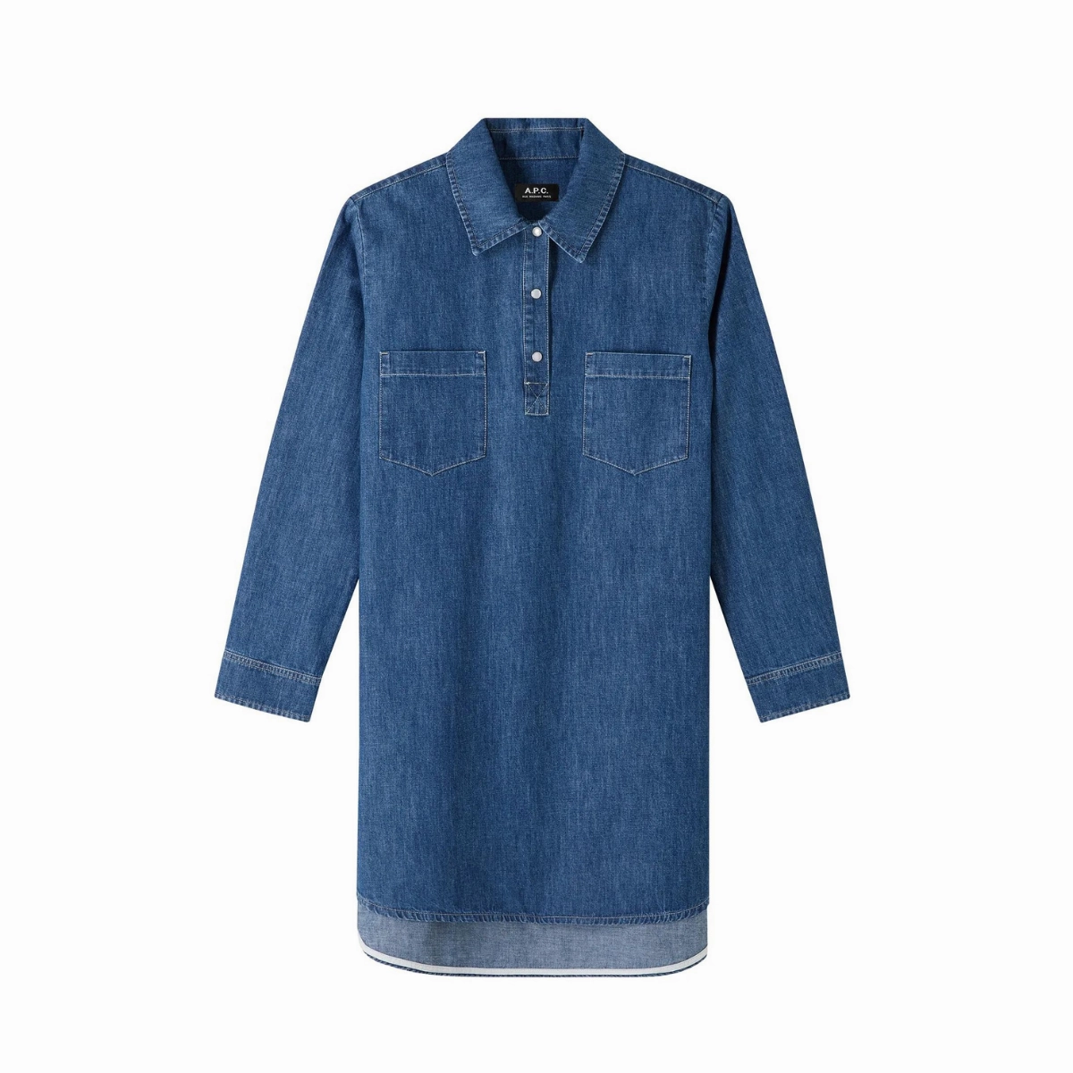 Indigo Delave Texas Dress Pose Sweet Ombre-Effect