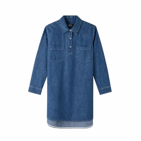 Indigo Delave Texas Dress Pose Sweet Ombre-Effect