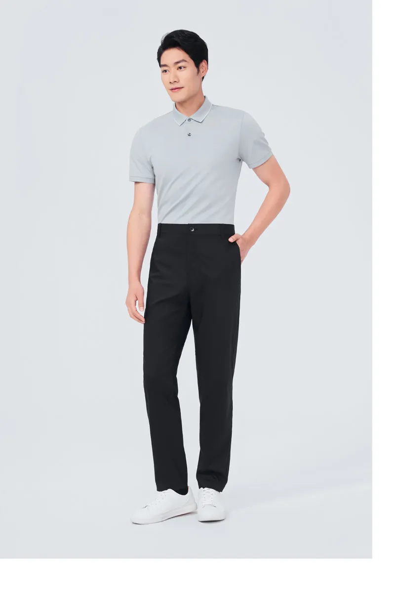 Smooth Finish TaglessComfort InstantCool Casual Pants | Black BKFD01