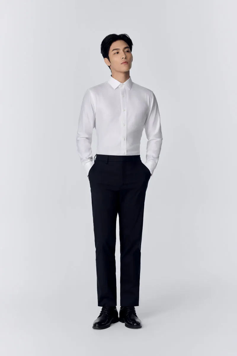 InstantCool Dobby Dress Shirt | White WH001Z Youth fashion