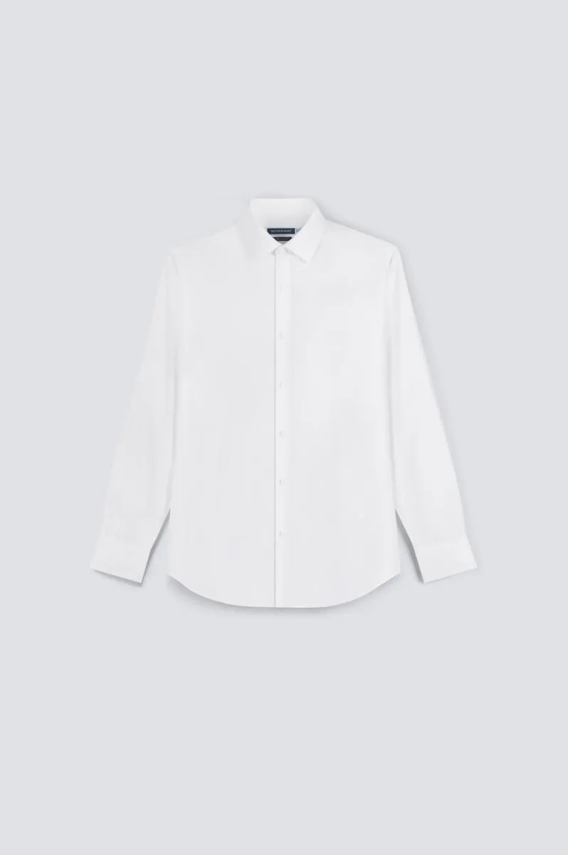 InstantCool Dobby Dress Shirt | White WH001Z Fashion Statement