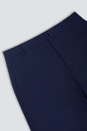Outdoor Activity CompressionFitFabric InstantCool Lightweight Casual Pants | Navy 23070N