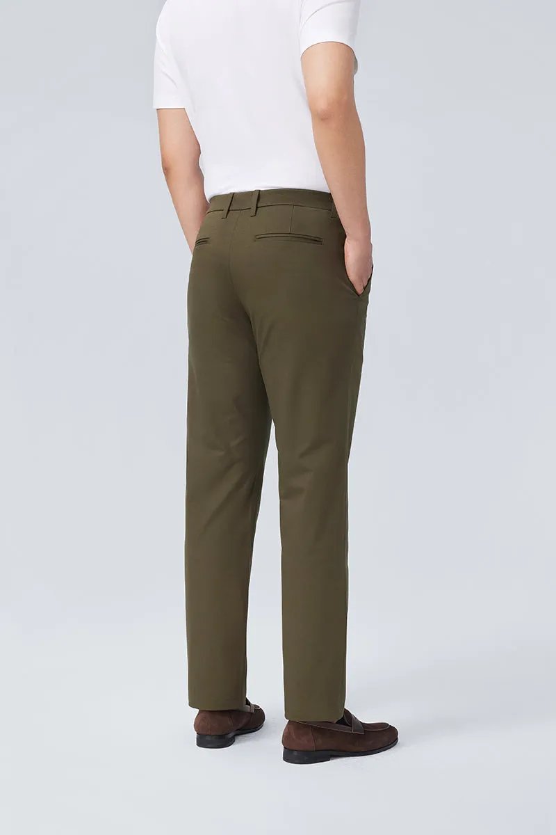 InstantCool Lightweight Twill Smart Pants | Dark Green 22623N Casual Comfort Wear