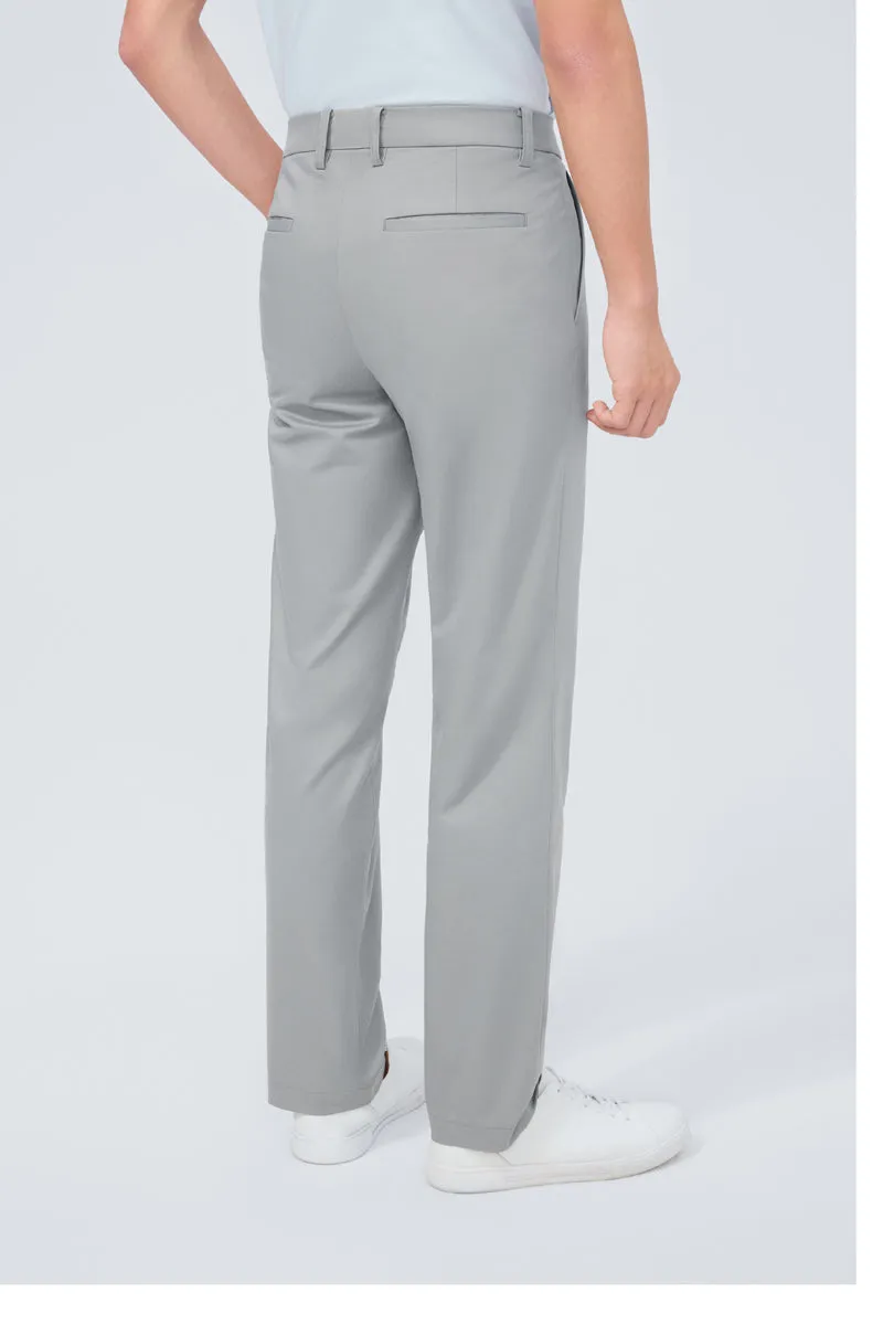 NonIrritatingSeams InstantCool Lightweight Twill Smart Pants | Grey GYE103