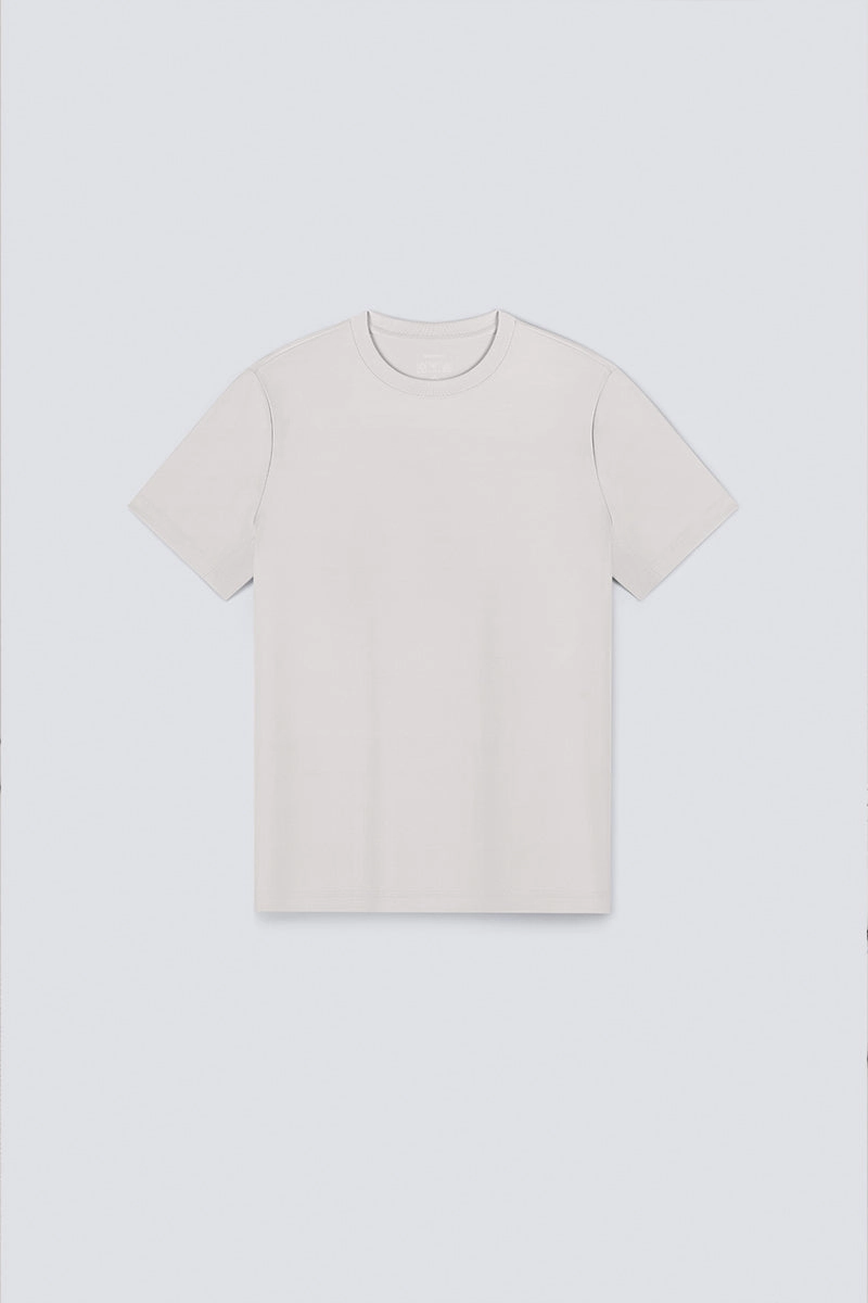 InstantCool Jersey Crew Neck T-Shirt | Light Grey GYFL01 Soft and Flexible