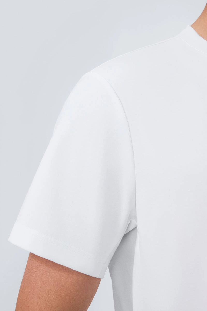 InstantCool Jersey Crew Neck T-Shirt | White WH001Z NeutralTonesCollection Active Comfort Wear