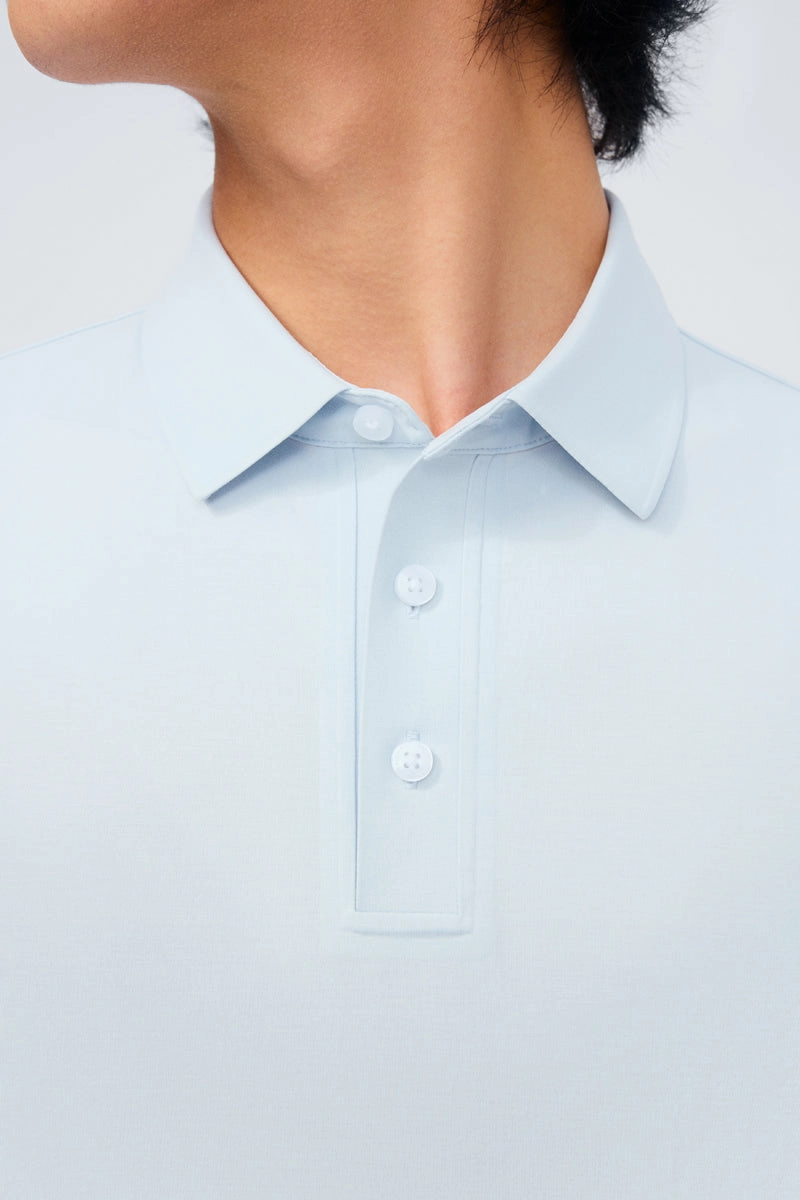 InstantCool Jersey Polo | Light Blue BLE249 Polished Comfort