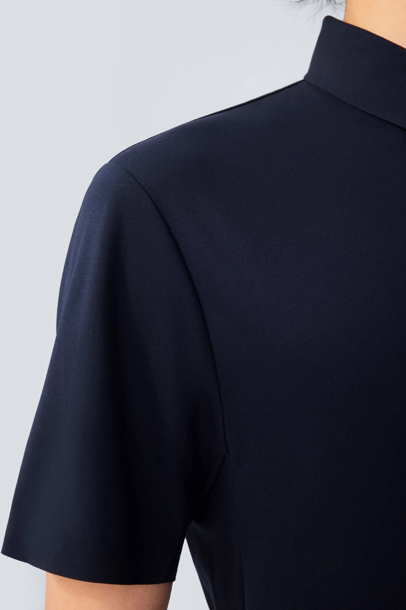 InstantCool Jersey Polo | Navy NYE009 Ventilated Side Panels