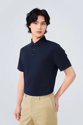 InstantCool Jersey Polo | Navy NYE009 Simple Wear