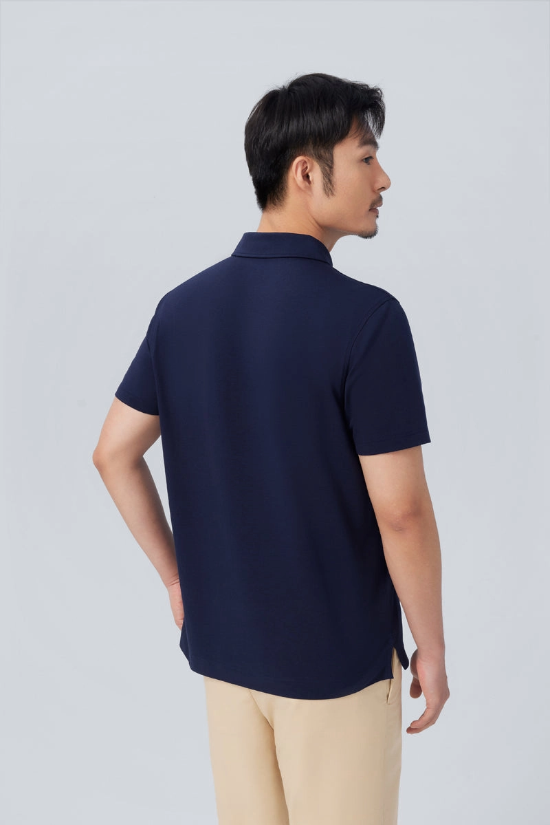 Timeless Comfort InstantCool Pique Polo | Navy NNY096