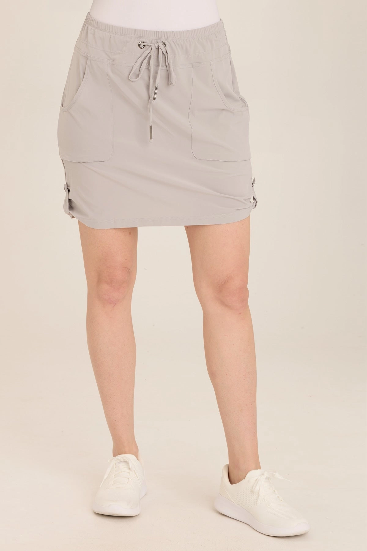 Sequined Finish Breathable Material Jett Whisper Stretch Active Skort