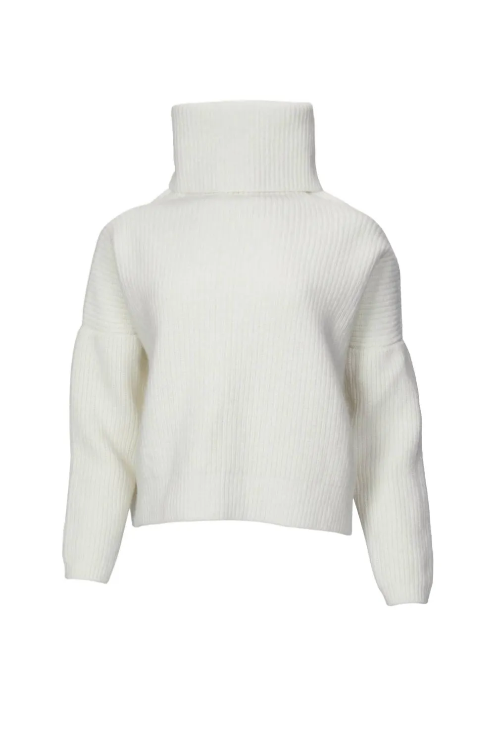 Joan Jumper In Ivory White Long Lasting Elasticity Comfy Wear