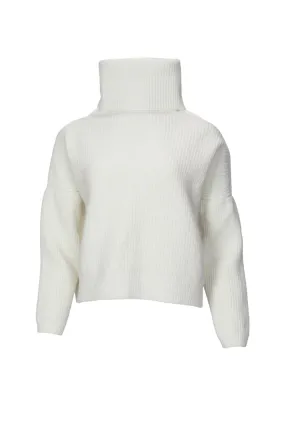 Joan Jumper In Ivory White Long Lasting Elasticity Comfy Wear