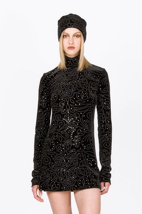 Jubilee Velvet Turtleneck Dress Timeless Style Wear