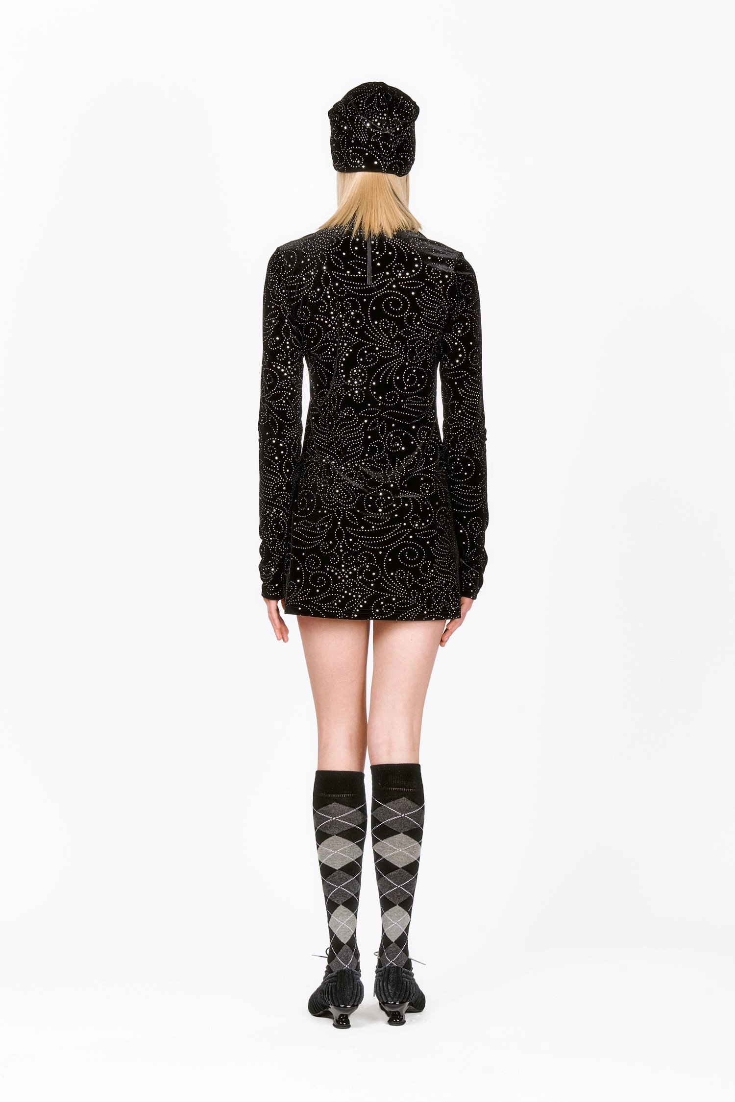 Jubilee Velvet Turtleneck Dress Chill Wear