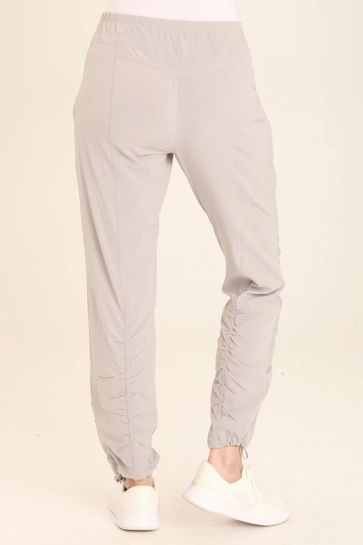 Jules Active Ruched Drawstring Stretch Pant Breathable Base Core Basic