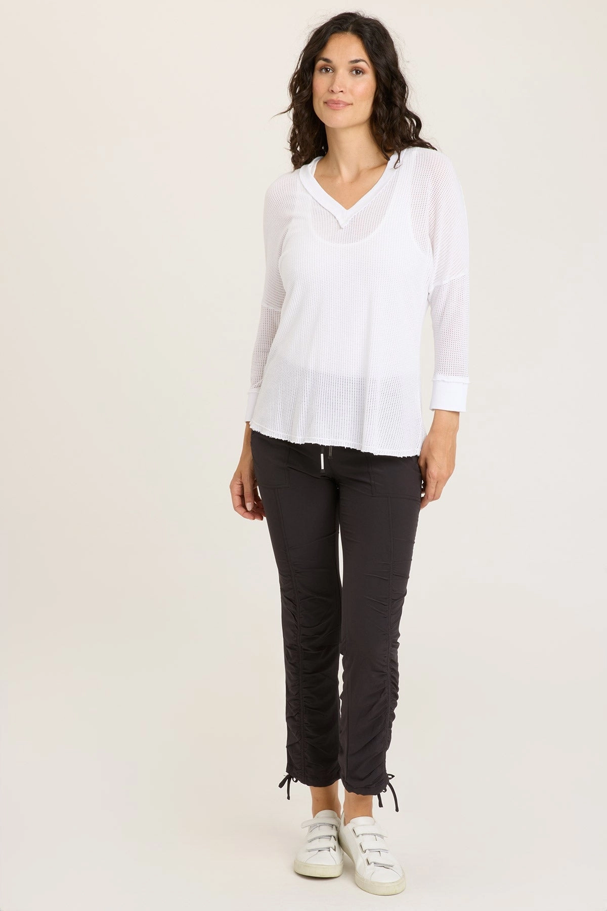 Jules Active Ruched Drawstring Stretch Pant Travel Friendly