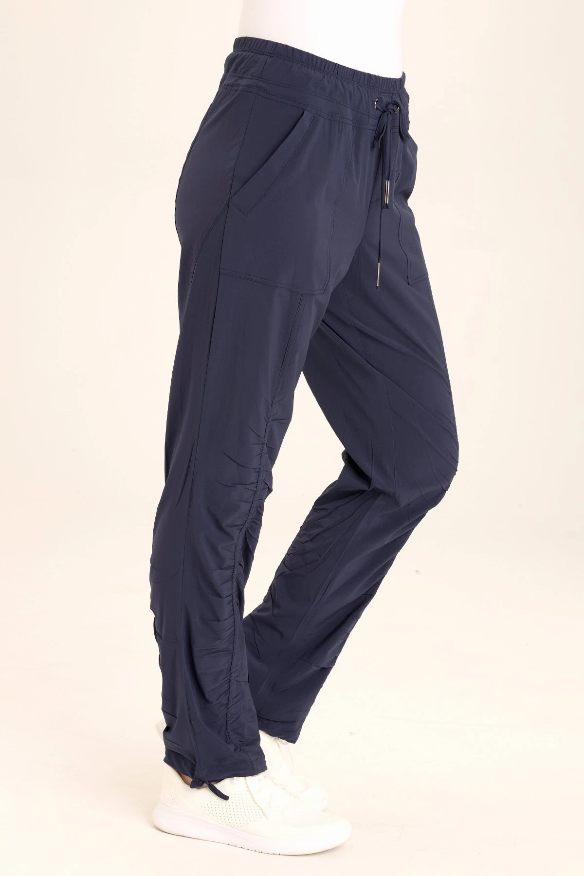 work mode Jules Active Ruched Drawstring Stretch Pant