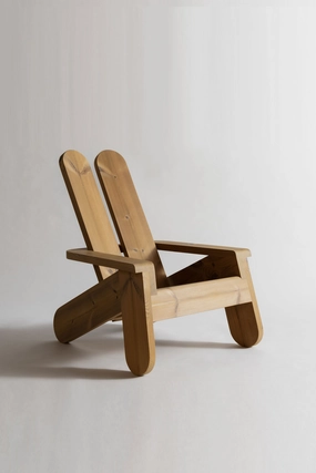 Adjustable Cuff System Just Right Weight Toogood x Vaarnii Peace Outdoor Lounge Chair