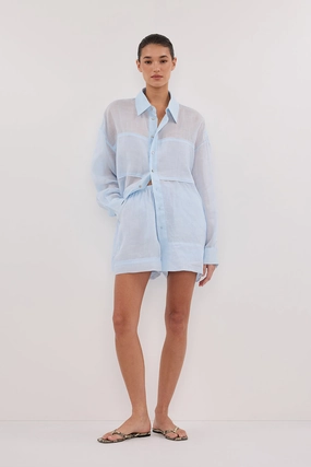 KAI CORNFLOWER RAMIE SHORT hypoallergenic Clean Stretch