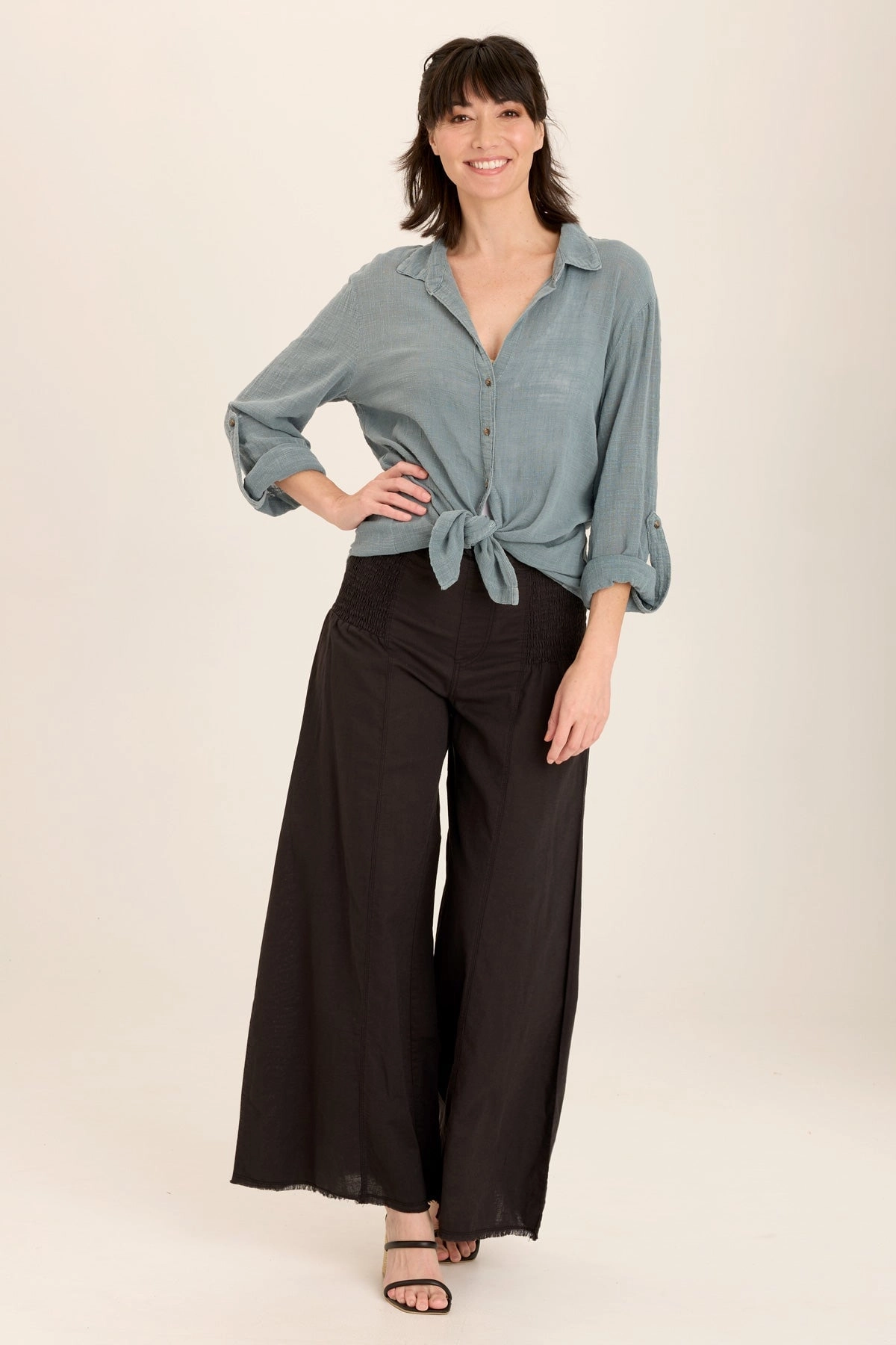 Kaj Wide Leg Timeless Wear GussetedCrotch