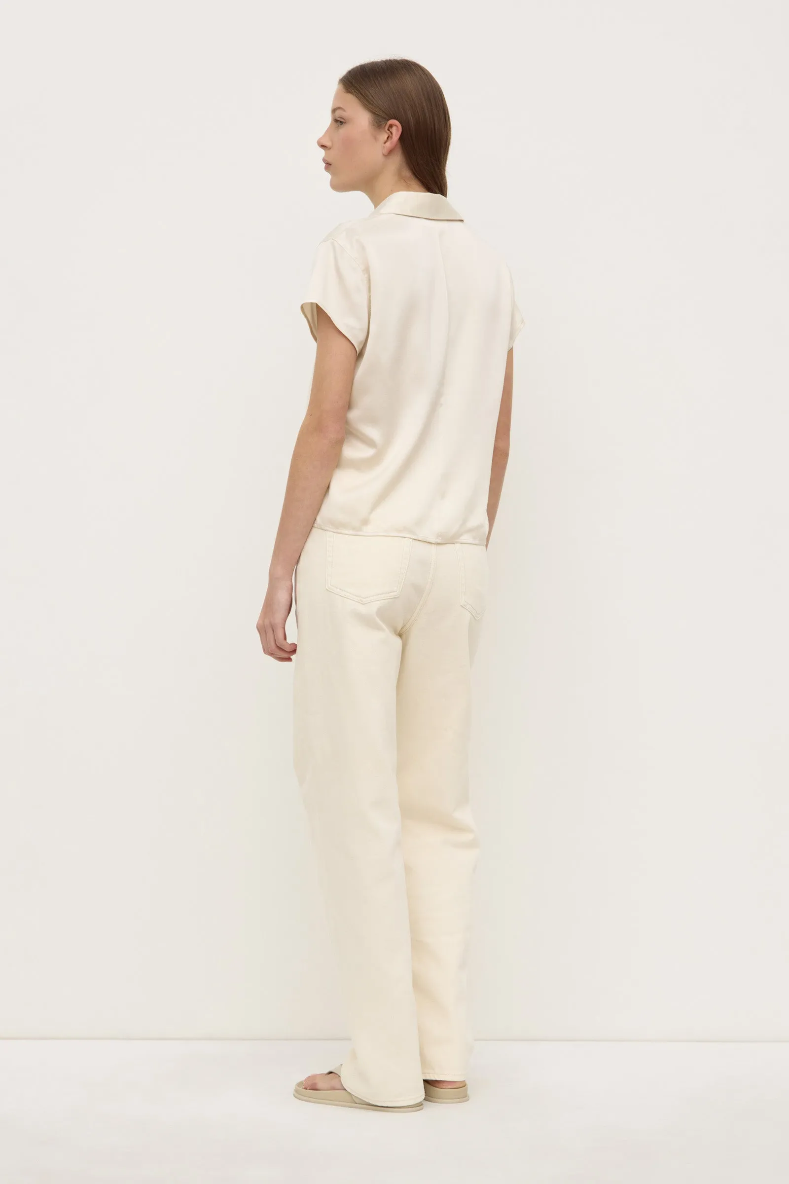 Karri Silk Short Sleeve Shirt Non-Iron