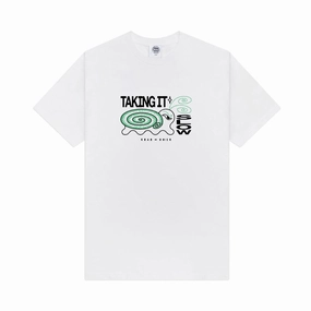 Modern Layering Urban Casual KBAR X UN:IK 'Taking It Slow' Tee - White
