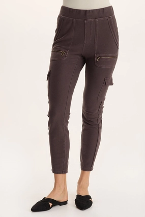 Keelie Twill Knit Elevated Pocket Legging Studio Practice Luxury Choice Winter Sports Shape Retain