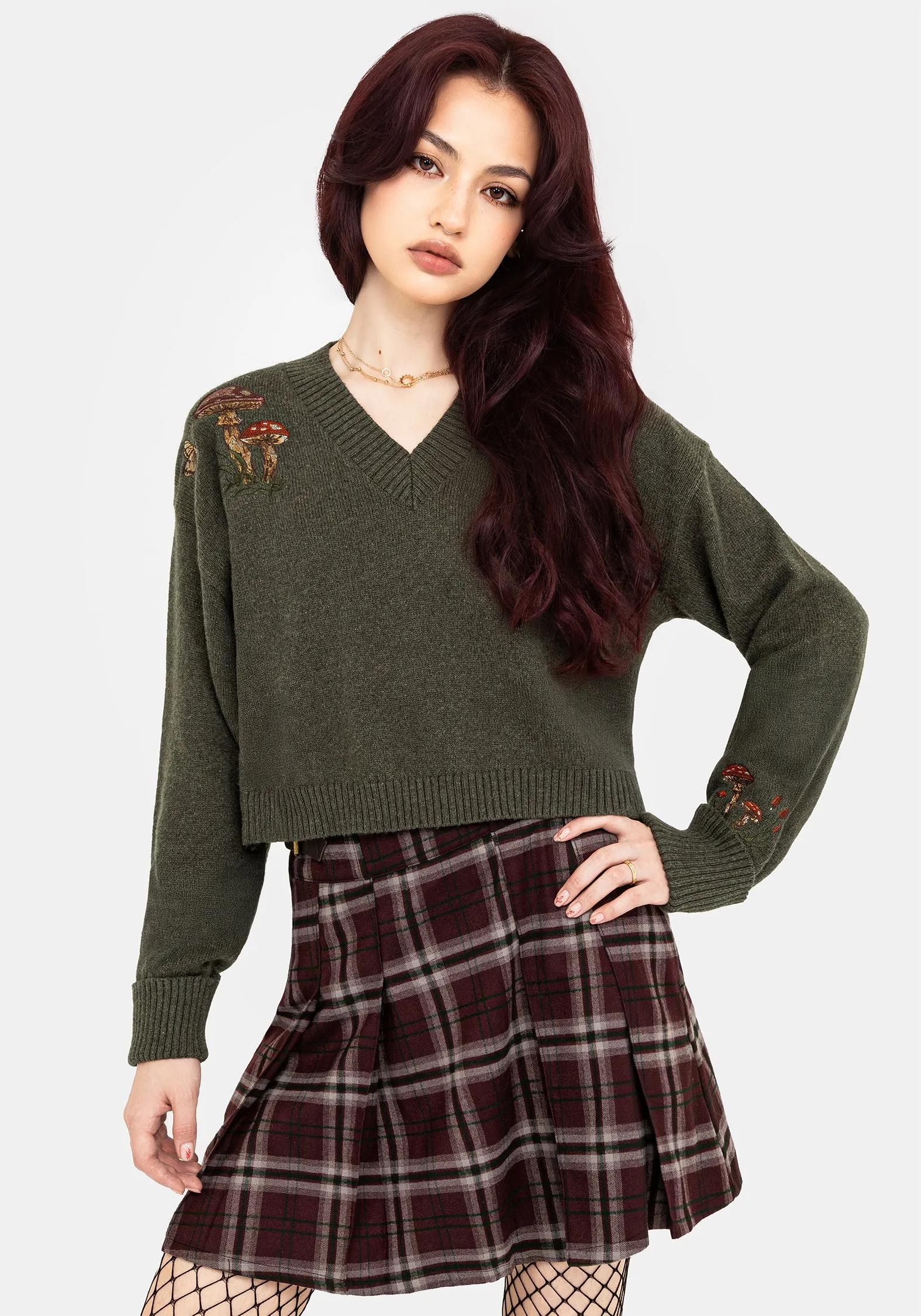 Rug Keira Cotton Toadstool Embroidered Jumper