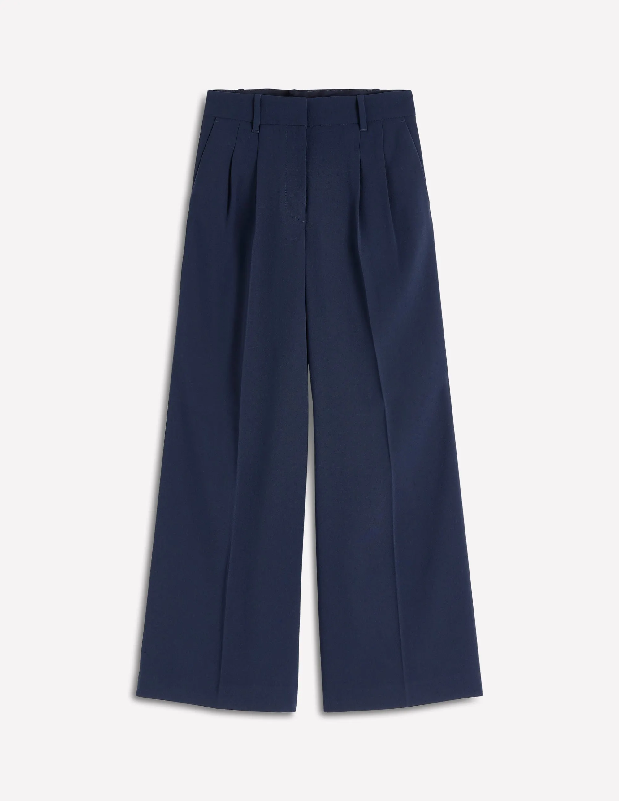 Casual Active Wear Kensington Tailored Trousers-Navy