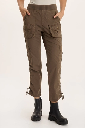 Modern Fit Slim Waist Keon Adjustable Cord Slim Leg Cargo Pant