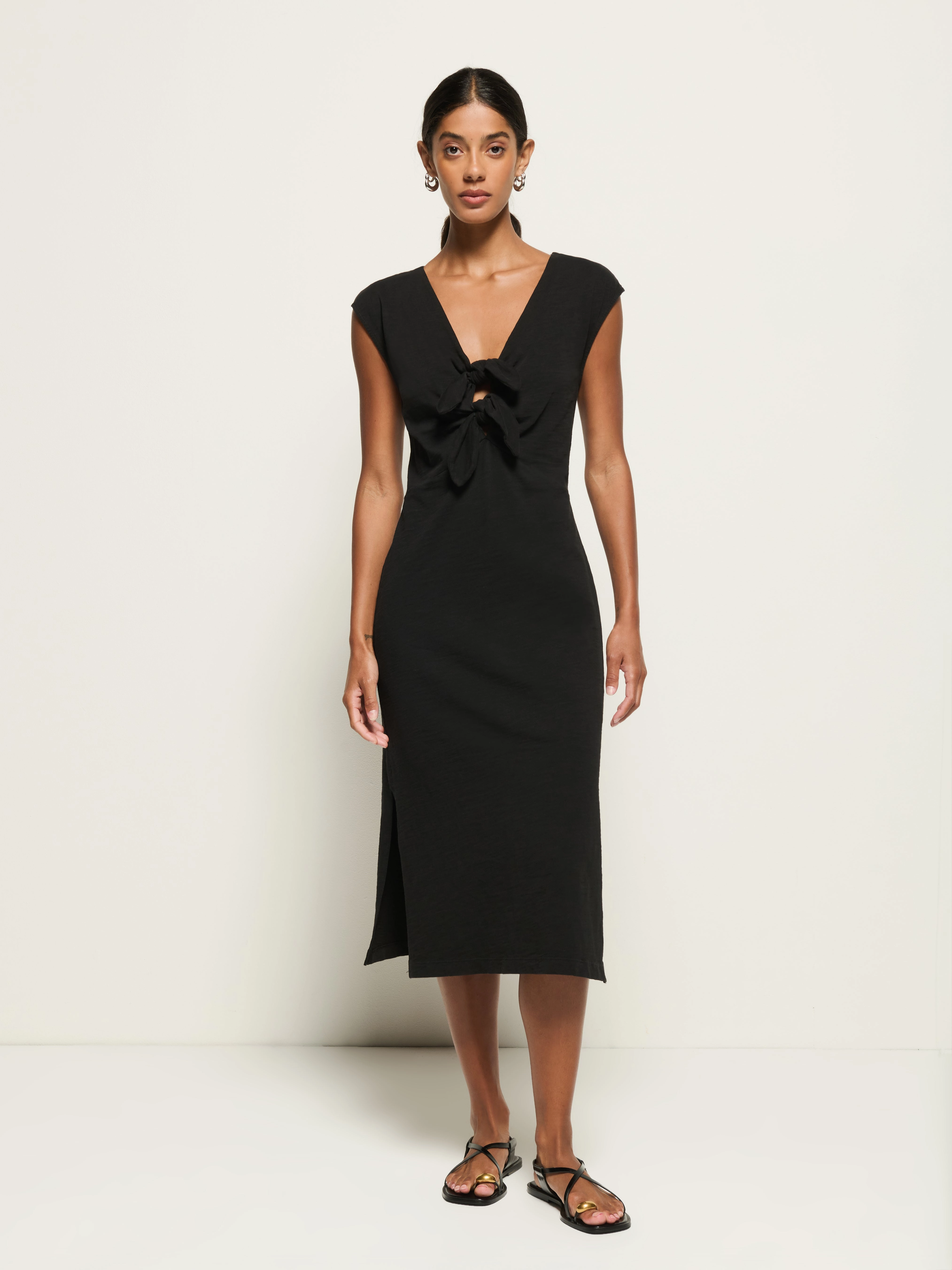 Halter neck Kalee Column Midi