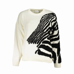 Desigual Cotton Women's Sweater Light Knit Snuggle Layers