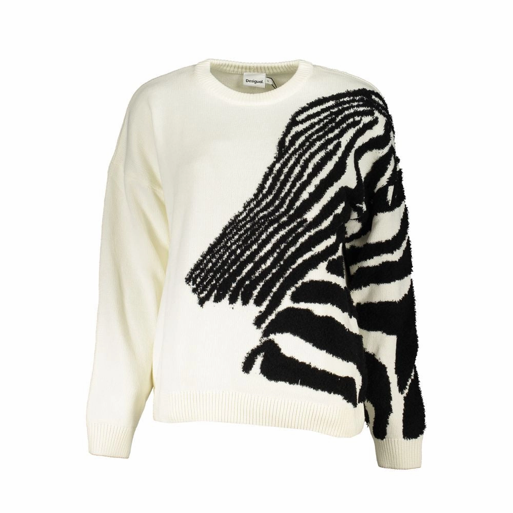Relaxed Silhouette Desigual Cotton Women's Sweater