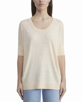 Cozy Fabric Chilly Day Essentials Lafayette 148 New York Oversized Scoop Neck Linen Sweater