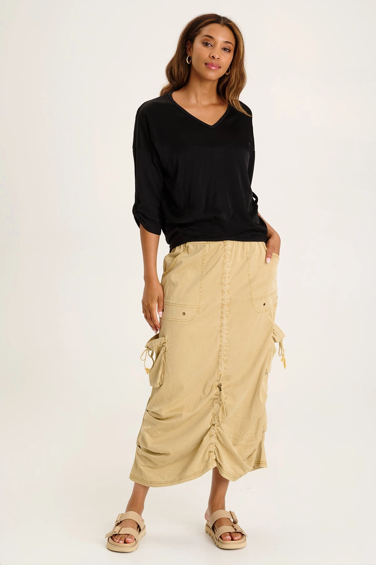 perforated design Modern Edge Macken Skirt